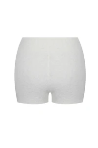 Miss Circle Sera Wool-Blend Ribbed Knit Mini Shorts