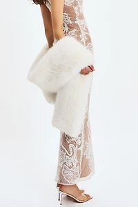 Miss Circle Jazmin Faux Fur Scarf