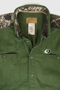 Vintage Real Tree Camo Button-Down Shirt