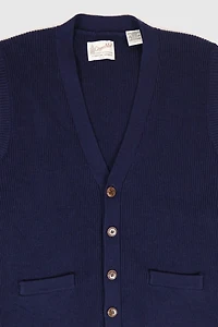 Vintage Navy Sweater Vest