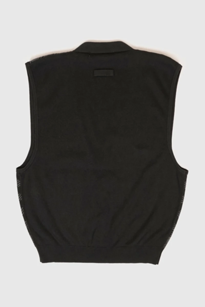 Vintage Checkered Plaid Sweater Vest