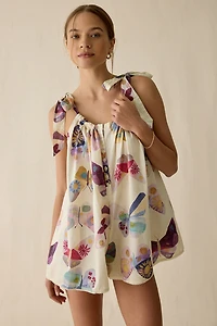 Out From Under Sweetie Pie Tie-Strap Cotton Sleep Dress
