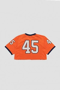 Frankie Collective Rework Illinois Fighting Illini Crop Football Jersey