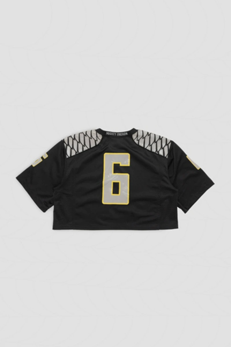 Frankie Collective Rework Oregon Ducks Crop Football Jersey
