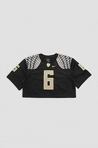 Frankie Collective Rework Oregon Ducks Crop Football Jersey
