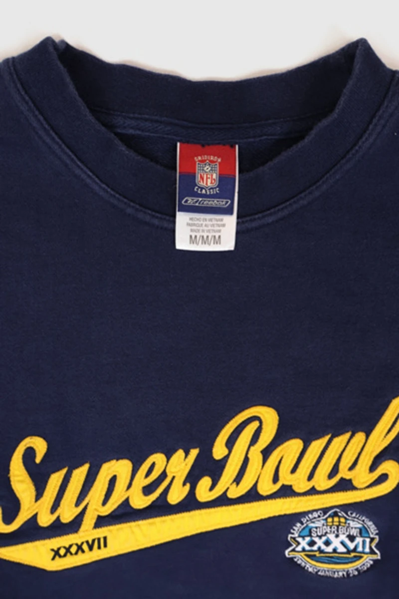 Vintage Super Bowl XXXVII Crewneck