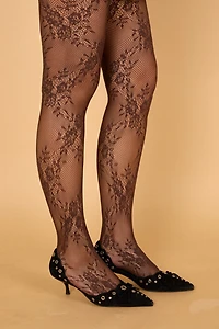 Petit Moments Stretch Lace Tights