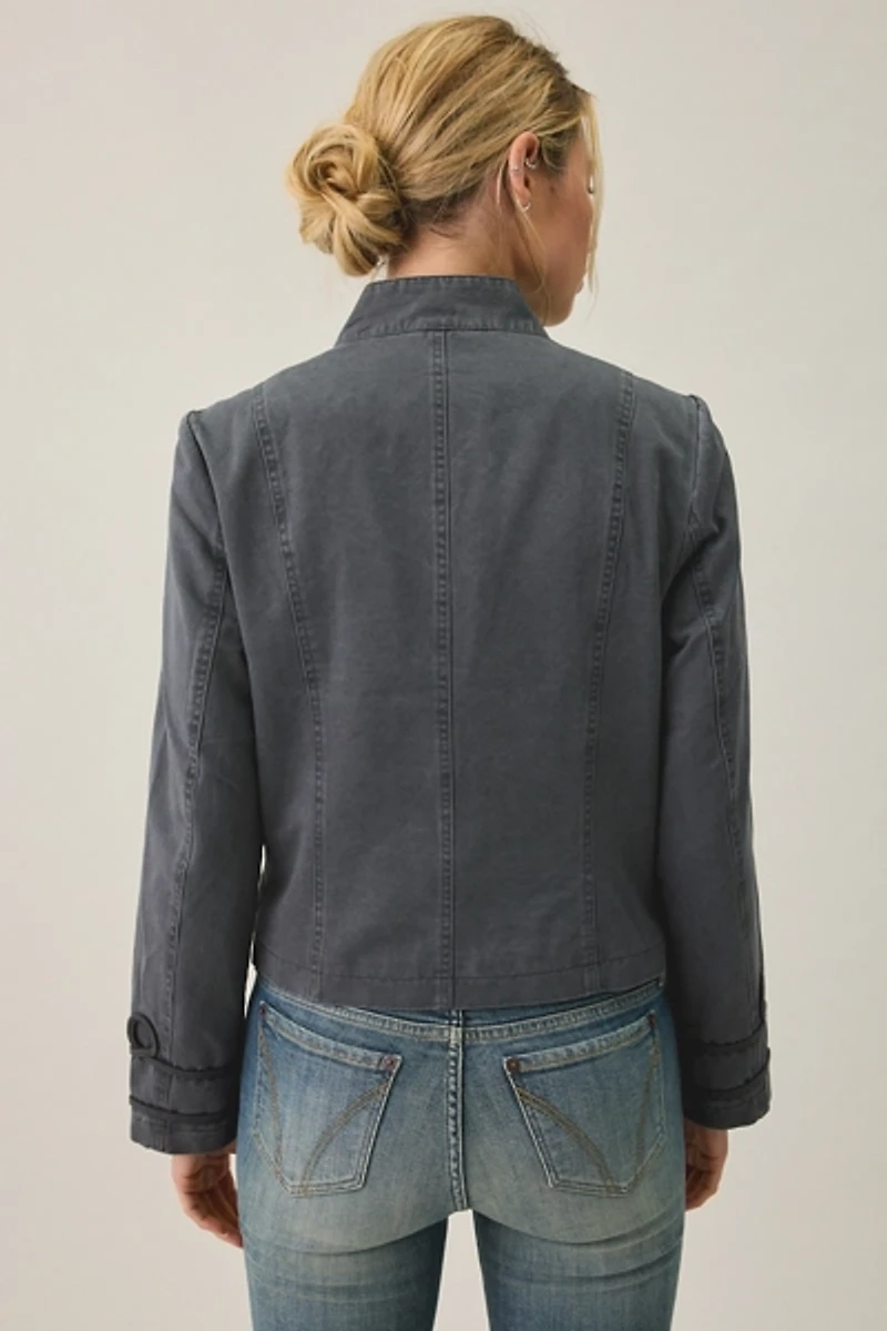 Kimchi Blue Ryder Frog Fastening Military Jacket