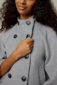 Kimchi Blue Viv Shrunken Swing Peacoat