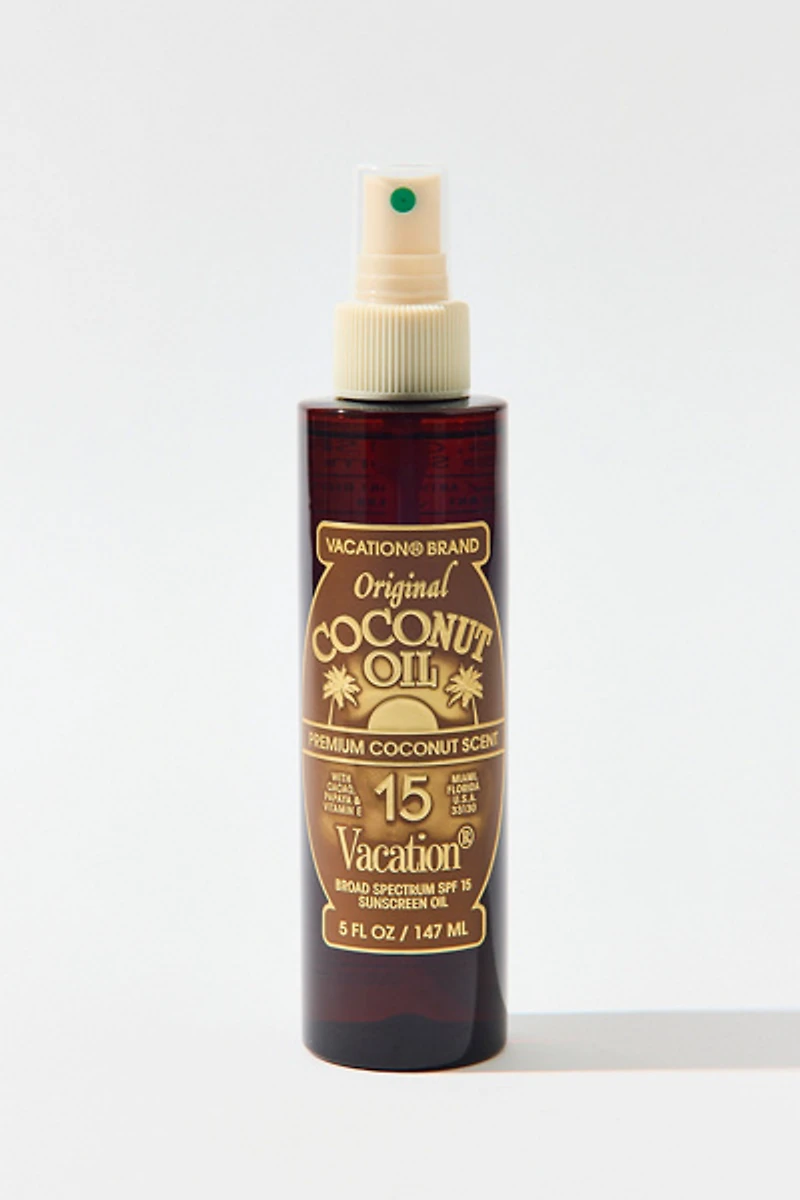 Vacation Original Coconut Oil SPF 15 Sunscreen Oil Spray