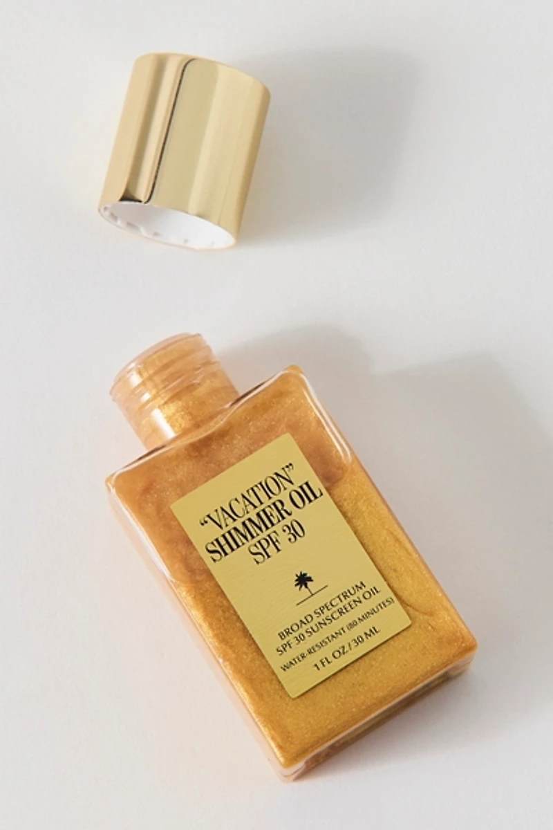 Vacation Shimmer Oil SPF 30 Mini Sunscreen Body Oil