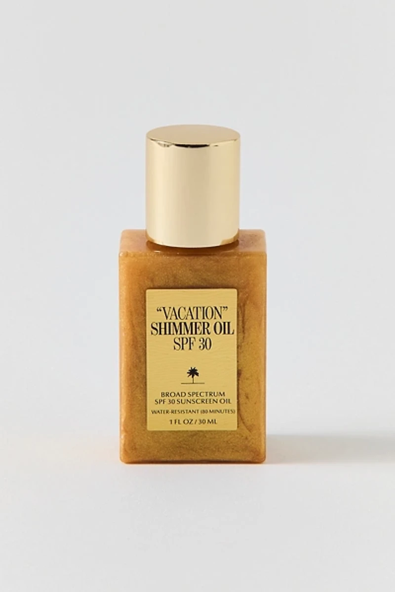 Vacation Shimmer Oil SPF 30 Mini Sunscreen Body Oil