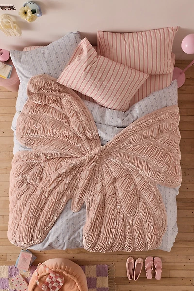 Butterfly Shaped Velvet Bed Blanket