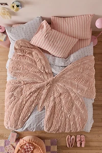 Butterfly Shaped Velvet Bed Blanket