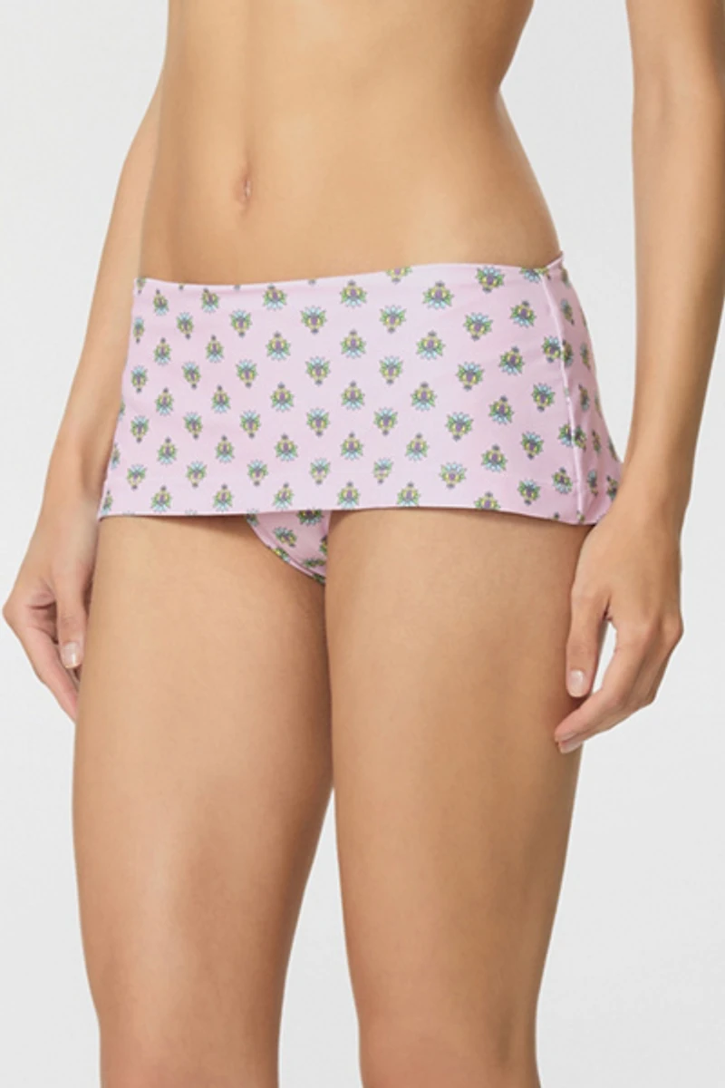 AFRM Melaga Micro Skirt Bikini Bottoms
