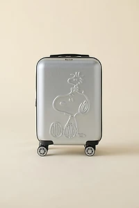 FŪL Peanuts Snoopy & Woodstock Hard Shell Rolling Luggage