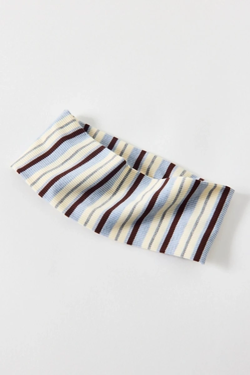 Luna Striped Wide Headband