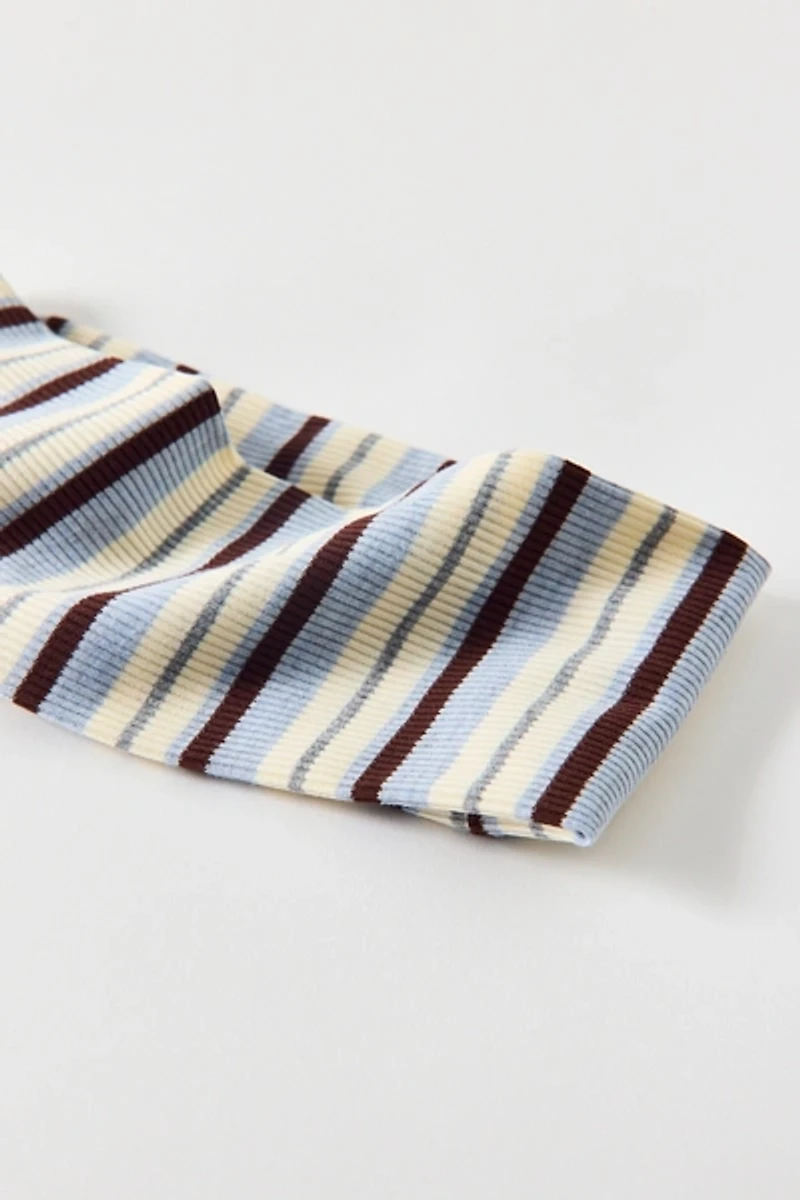 Luna Striped Wide Headband