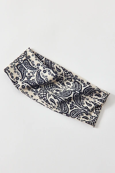 Bandana Print Wide Headband