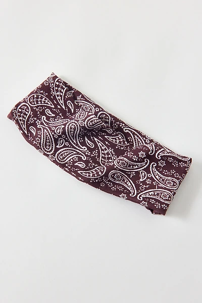 Bandana Print Wide Headband