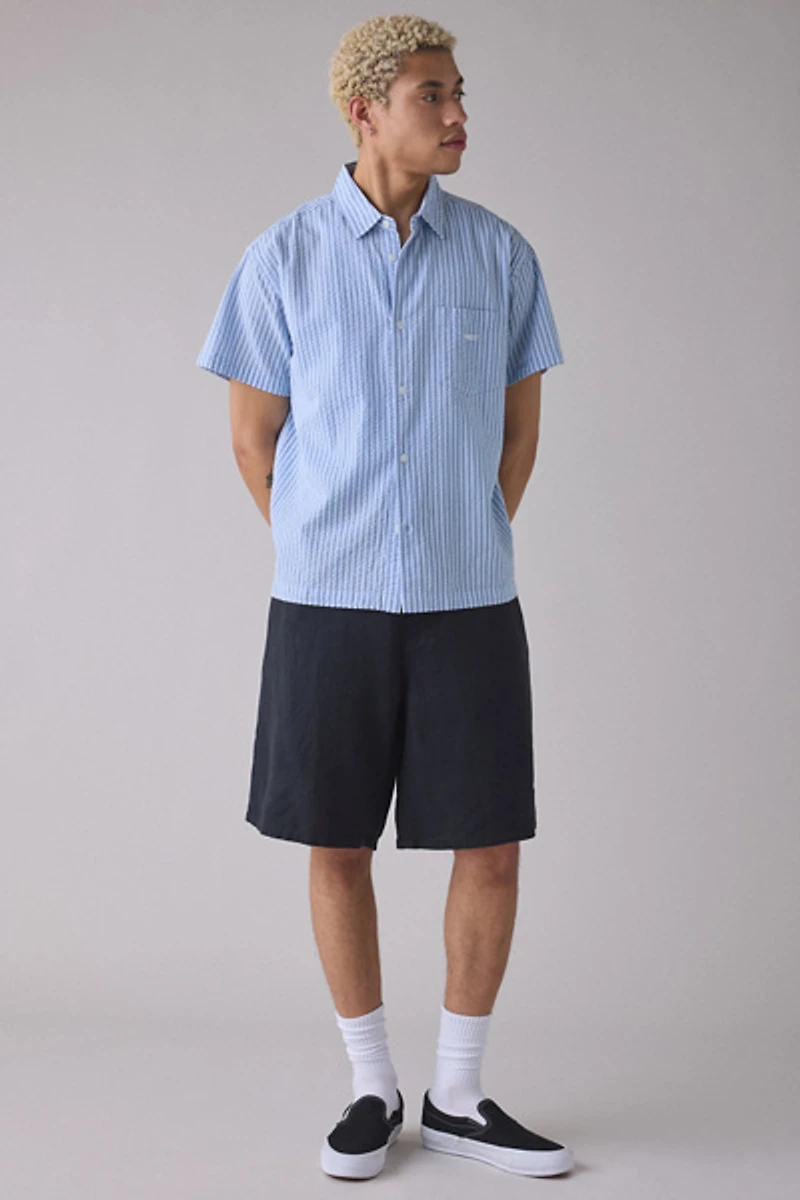 OBEY Devin Baggy Linen Shorts