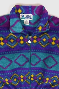 Vintage Full Zip Fleece Jacket