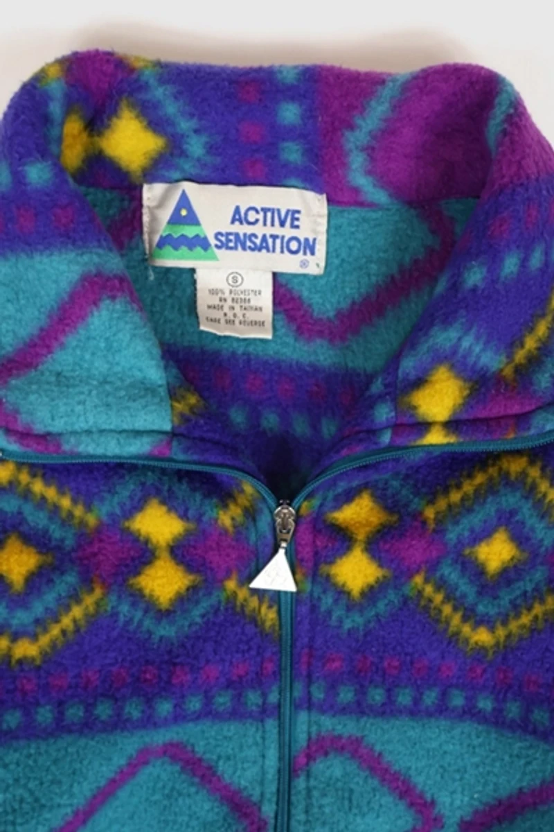 Vintage Full Zip Fleece Jacket