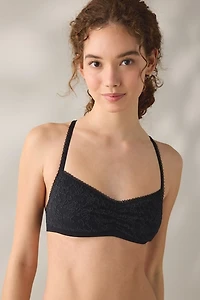 Out From Under Simona Floral Jacquard Seamless Knit Bralette