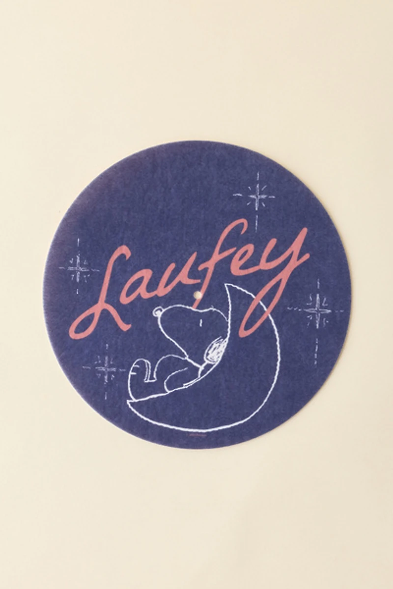 Laufey X Peanuts UO Exclusive Snoopy Turntable Slipmat