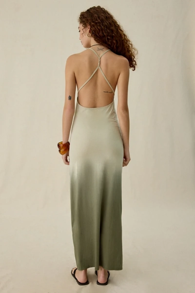 Out From Under Gotta Dip Open-Back Maxi Dress