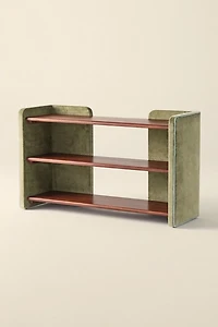 Jane Velvet Upholstered Media Storage Console