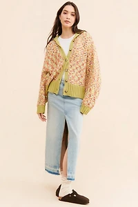 Native Youth Cypher Patterned Cardigan