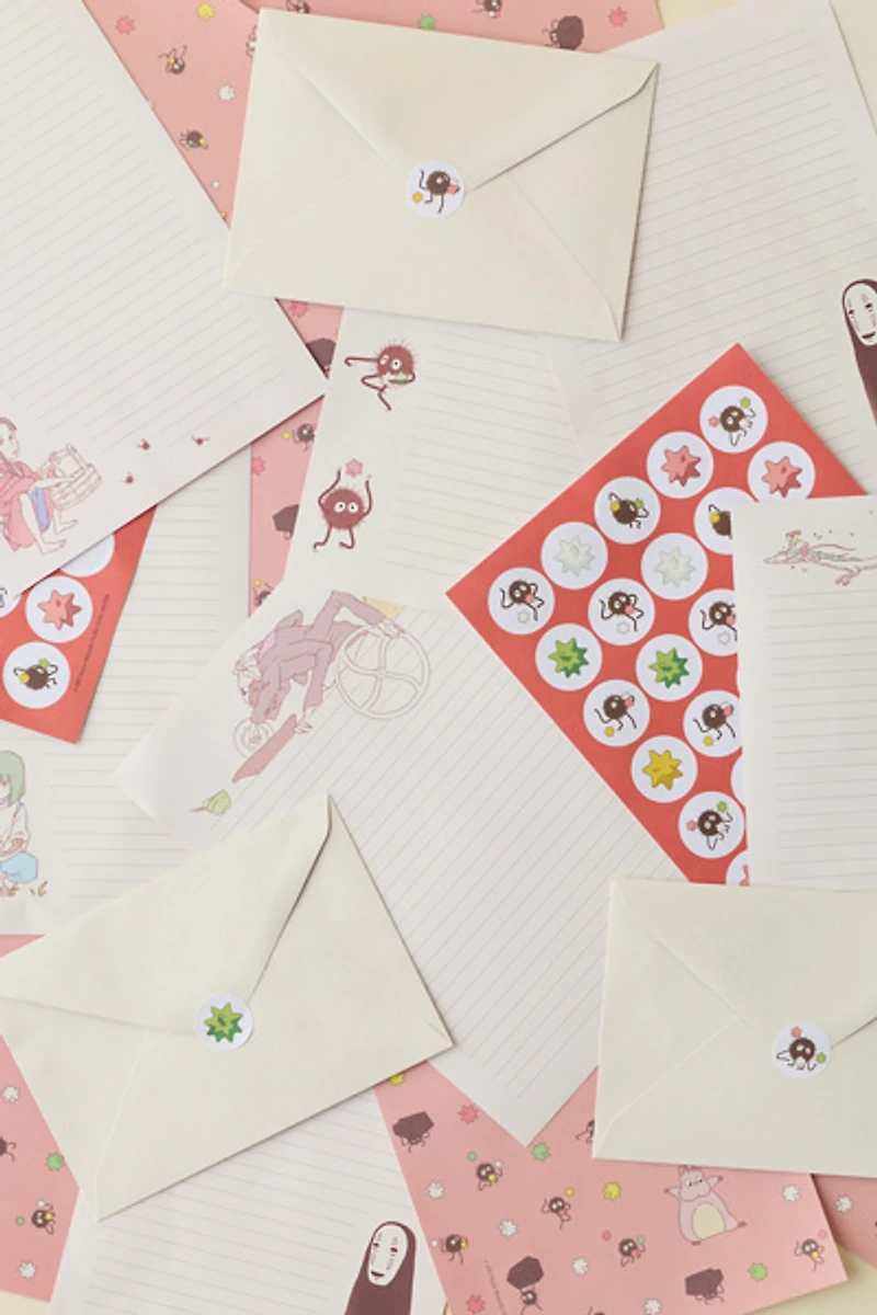 Studio Ghibli Spirited Away Stationery Letter Set