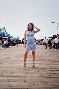 Gigi LA Jacqueline Polka Dot Dress