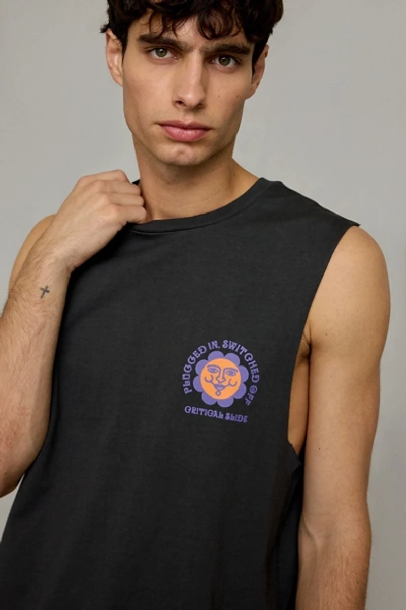 The Critical Slide Society Switch Graphic Muscle Tee