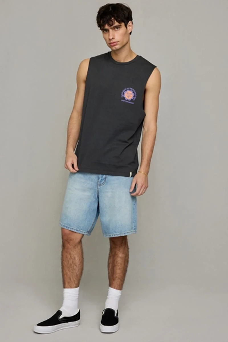 The Critical Slide Society Switch Graphic Muscle Tee
