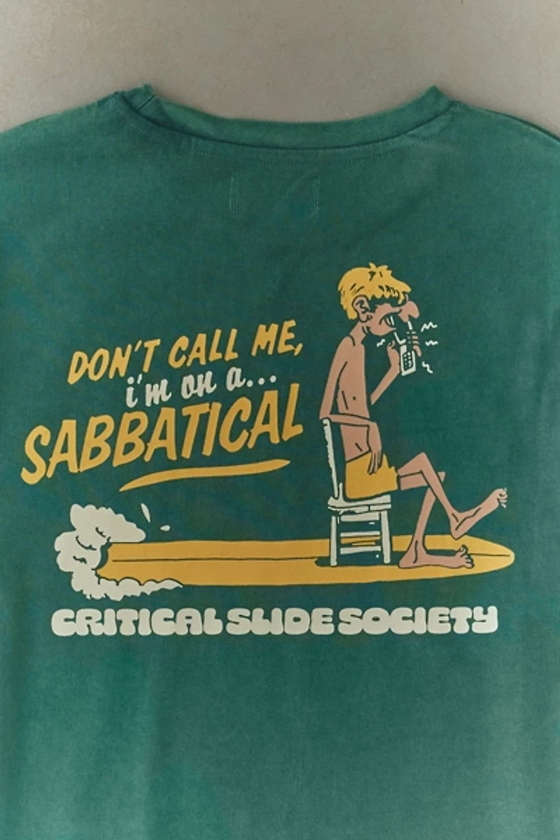 The Critical Slide Society Sabbatical Graphic Tee