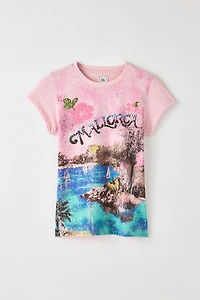 BDG Mallorca Graphic Spill The Tee