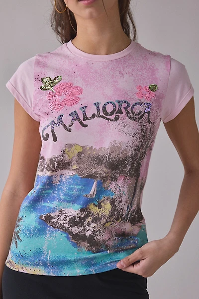 BDG Mallorca Graphic Spill The Tee