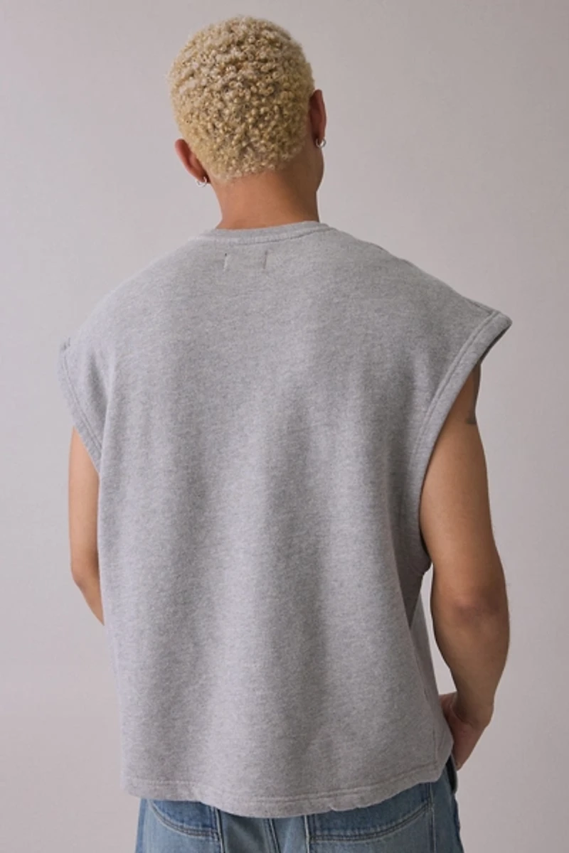 Standard Cloth Pregame Pump Cover Sleeveless Sweatshirt