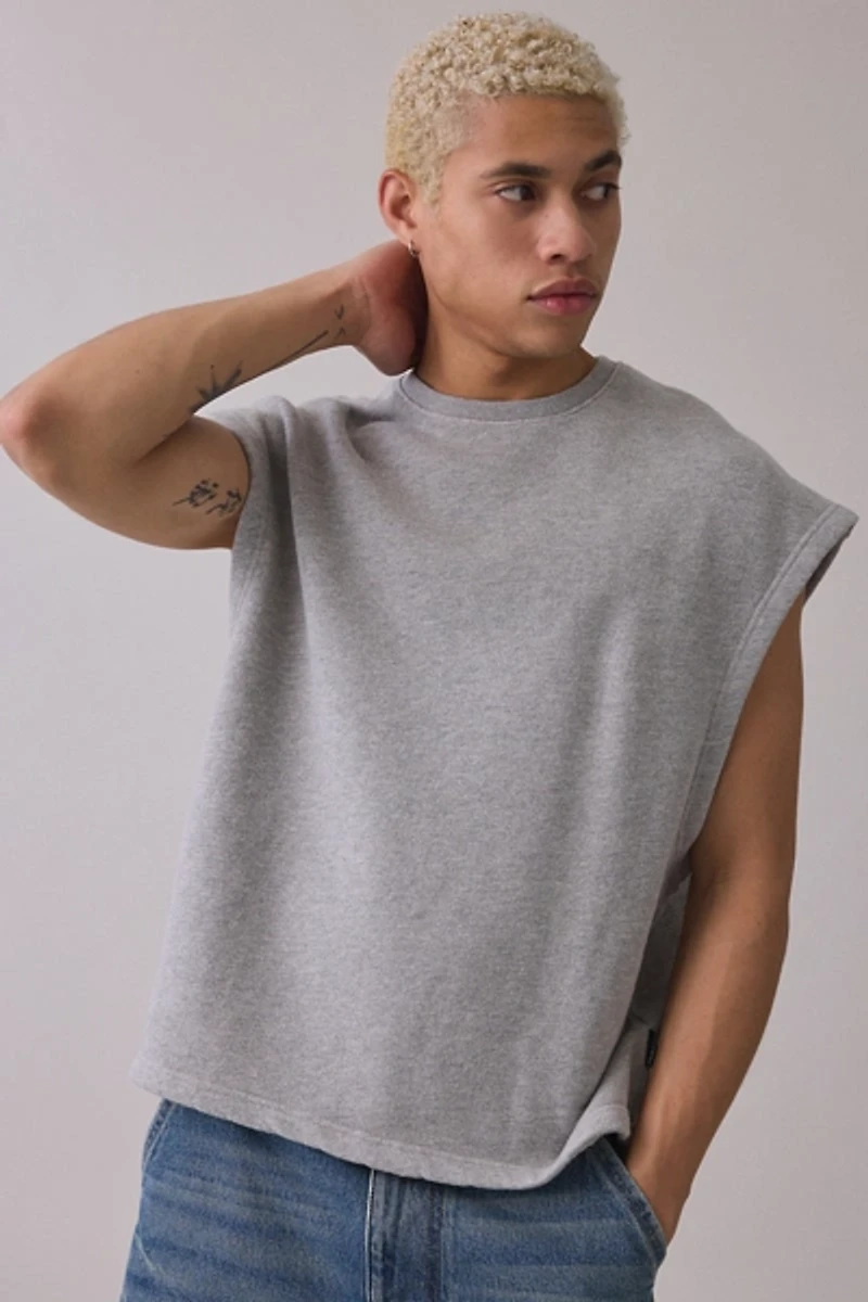 Standard Cloth Pregame Pump Cover Sleeveless Sweatshirt