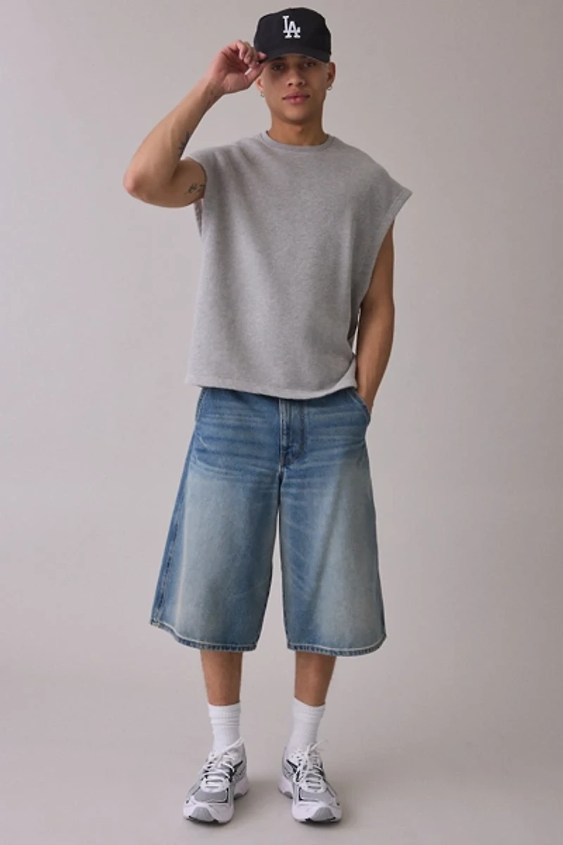 Standard Cloth Pregame Pump Cover Sleeveless Sweatshirt