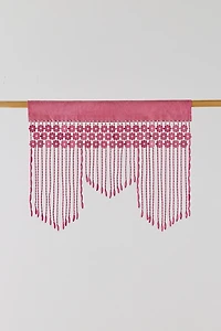 Daisy Beaded Window Valance