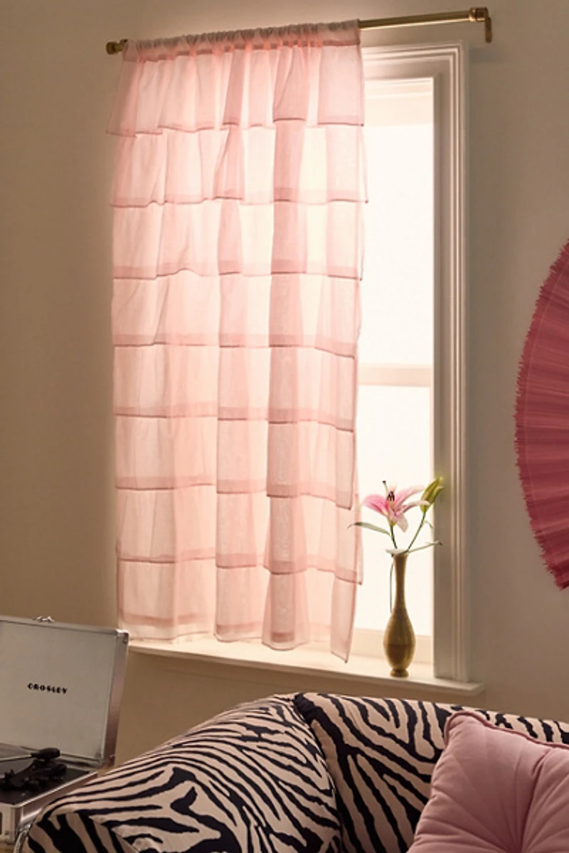 Waterfall Ruffle Window Panel