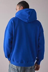 Pro Standard UO Exclusive MLB Team Logo Notched Collar Hoodie Sweatshirt