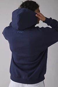 Pro Standard UO Exclusive MLB Team Logo Notched Collar Hoodie Sweatshirt