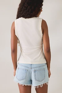 BDG Cozumel Dolphin Graphic V-Neck Sleeveless Spill The Tee