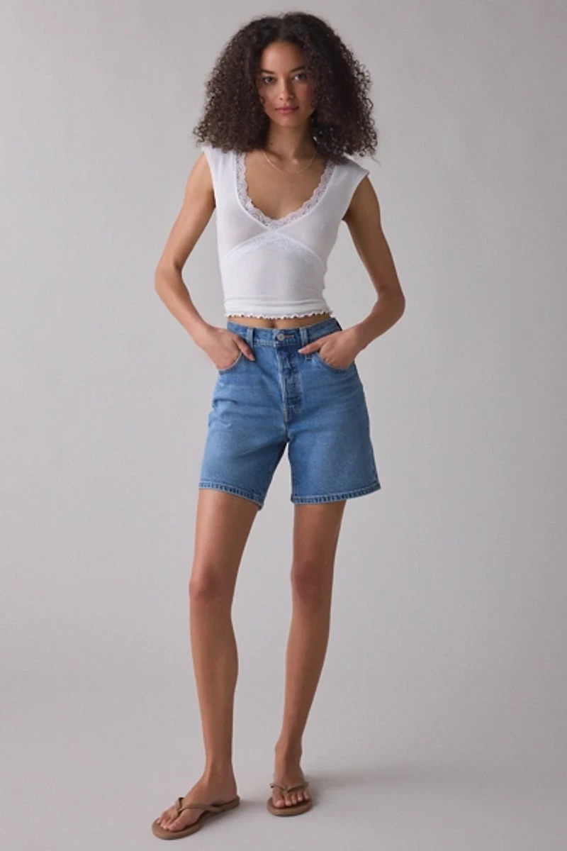 Levi’s® 501 Mid-Thigh Denim Shorts