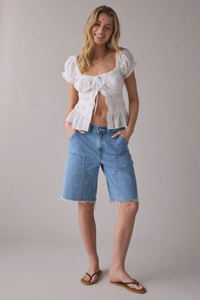 Levi’s® Baggy Dad Utility Long Denim Short