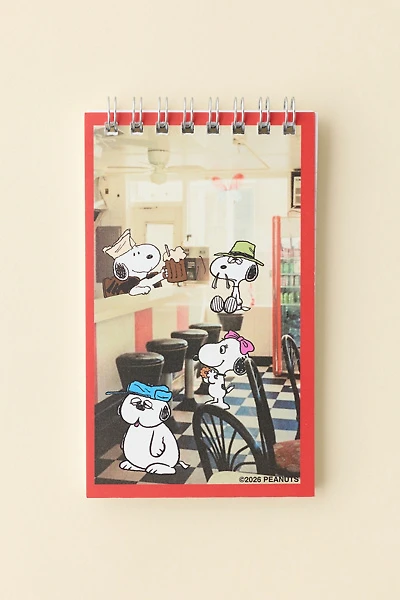 Three Potato Four X Peanuts Snoopy Mini Spiral Notepad